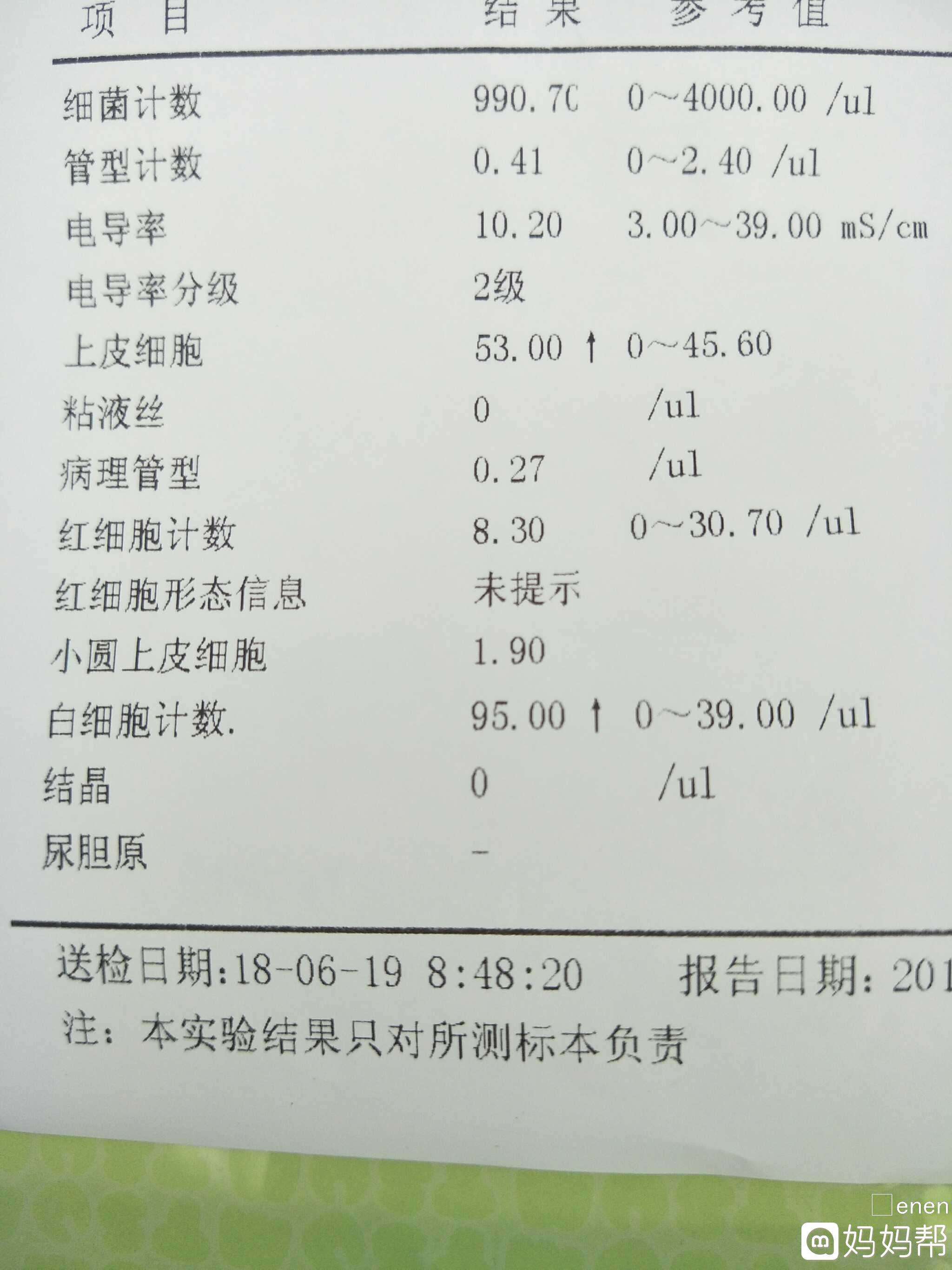 产妇尿检白细胞偏高(产检尿液白细胞高)