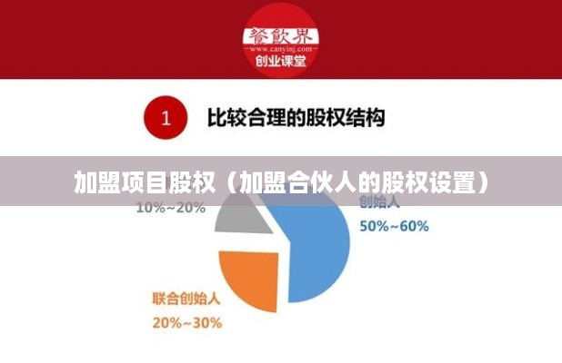 加盟项目股权（加盟合伙人的股权设置）