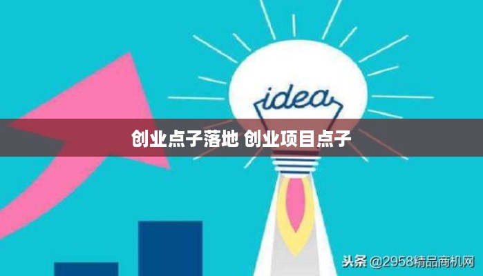 创业点子落地 创业项目点子