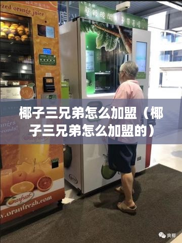 椰子三兄弟怎么加盟（椰子三兄弟怎么加盟的）