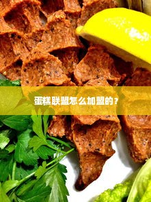 蛋糕联盟怎么加盟的？