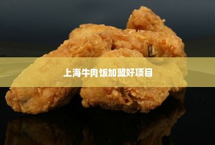 上海牛肉饭加盟好项目