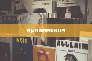 合伙加盟的创业项目书