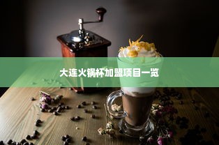 大连火锅杯加盟项目一览