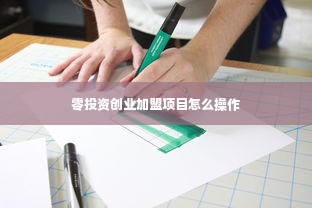 零投资创业加盟项目怎么操作