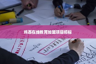 鸡西在线教育加盟项目招标