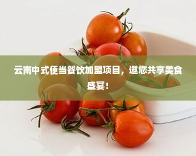 云南中式便当餐饮加盟项目，邀您共享美食盛宴！