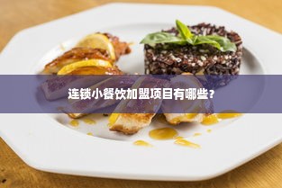 连锁小餐饮加盟项目有哪些？