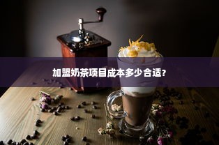 加盟奶茶项目成本多少合适？