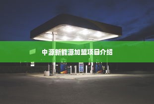 中源新能源加盟项目介绍