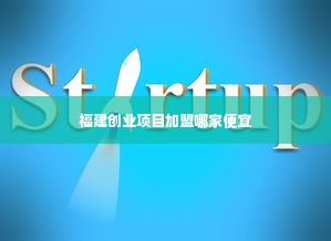 福建创业项目加盟哪家便宜