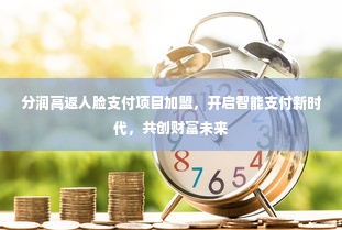 分润高返人脸支付项目加盟，开启智能支付新时代，共创财富未来