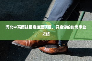 河北中高筒袜招商加盟项目，开启您的时尚事业之旅