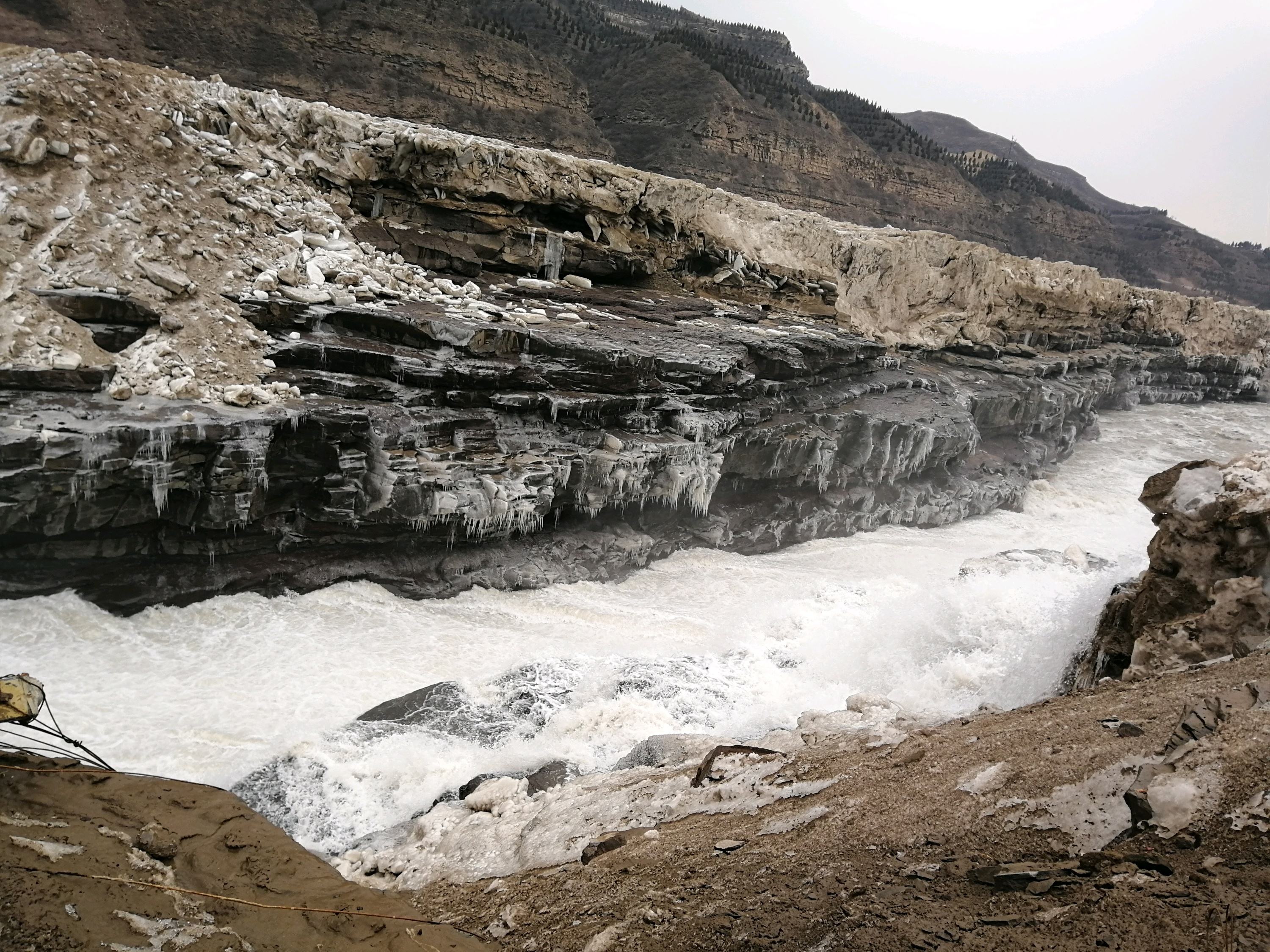 壶口瀑布沿途风景 壶口瀑布沿途风景介绍